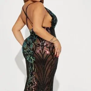 Fashion Nova | Dresses | Black Sequin Maxi Evening Mermaid Gown | Poshmark